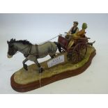 Model of a Market Dray from the James Herriot series by Border Fine Arts, F.MacAllister, 708/950