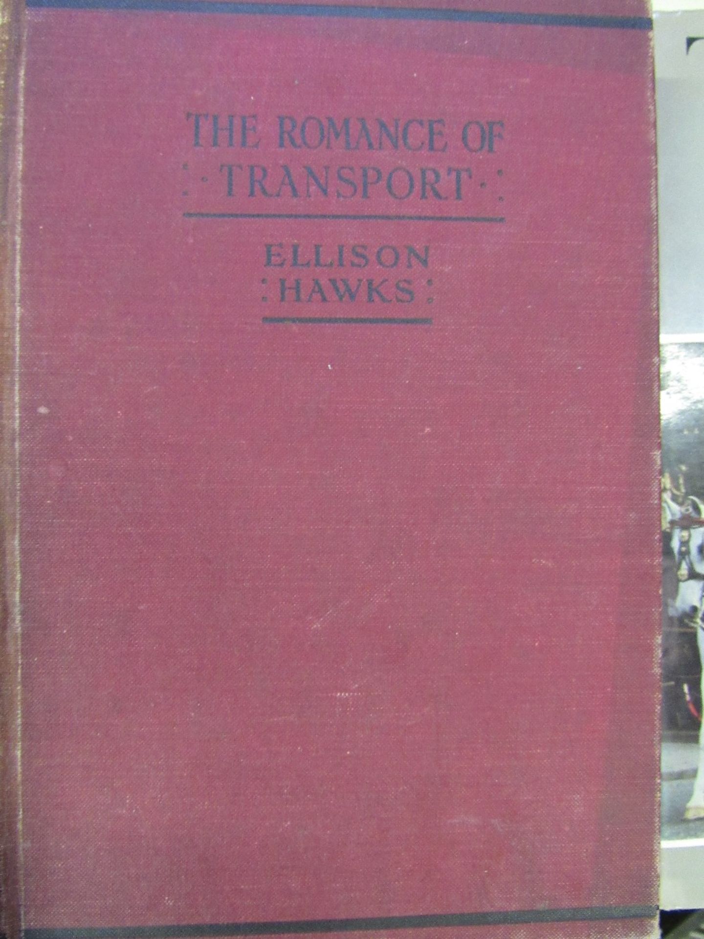 Hawks, Ellison: The Romance of Transport; 1931. Matters of interest to me include the first Turnpike