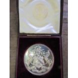 The Worshipful Company of Coach Makers and Coach Harness Makers SILVER MEDAL, awarded to J.