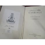 The English Carriage by Hugh McCausland,1948. Col. and black and white illustrations. Very