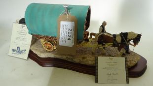 Border Fine Arts model entitled Arriving at Appleby Fair from the Gordon Boswell series, signed