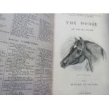 The Horse by William Youatt, printed in 1843 by Chapman & Hall