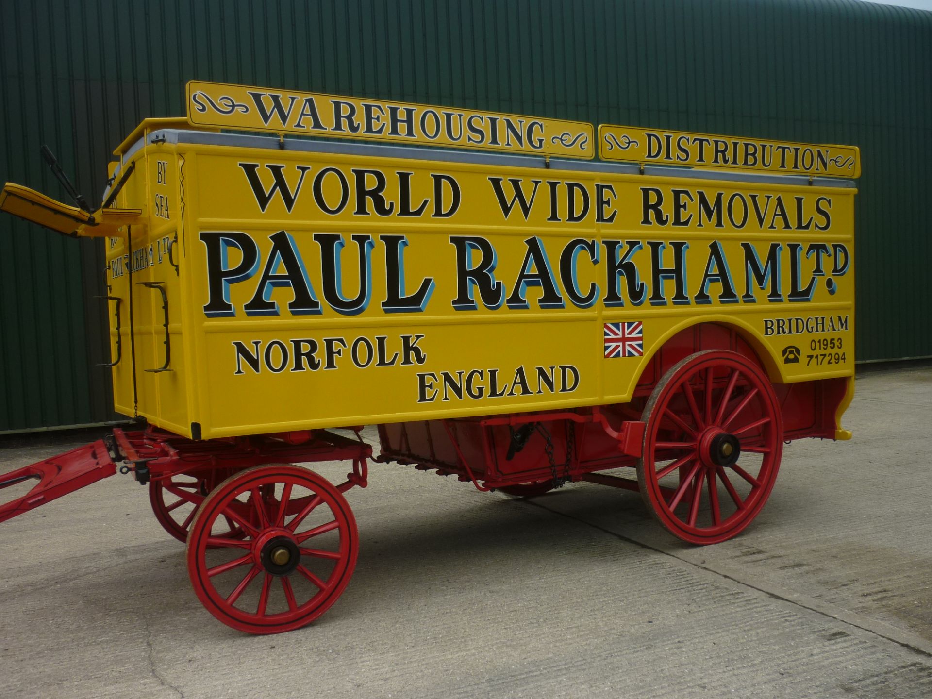 DROP WELL PANTECHNICON by Curtiss & Sons, Ltd., Pearl Buildings, Portsmouth circa 1900 to suit