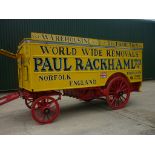 DROP WELL PANTECHNICON by Curtiss & Sons, Ltd., Pearl Buildings, Portsmouth circa 1900 to suit