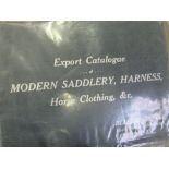 Bliss & Co: Illustrated Catalogue of Saddlery, Harness, Horse Clothing ; 1910. A comprehensive