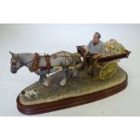 Border Fine Arts model of a Pot Cart from the Gordon Boswell series, signed Ayres, 345/600
