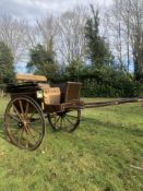 FENIX CARRIAGE approx. 22 years old, to suit 10 to 11hh pony. Unused and kept in storage for the