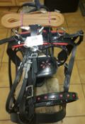 Set of miniature Shetland driving harness; new and complete