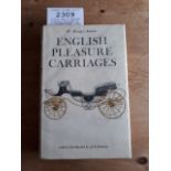 A fine copy of English Pleasure Carriages by W. Bridges Adams, first published in 1837