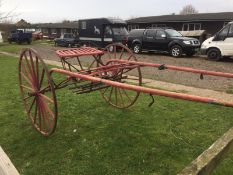 SULKY built by Mills & Sons, Paddington, London. A barn find in its untouched original condition.