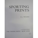 Sporting Prints by F.L.Wilder, NY 1974. Largely equestrian, fully illustrated with individual