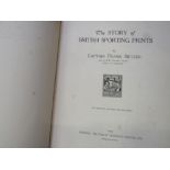 The Story of British Sporting Prints by Siltzer, printed in 1929