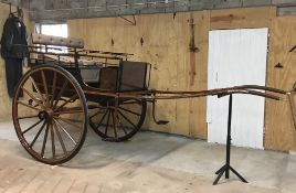 POTTERS STRATFORD CART by Potters of Stratford, circa 1900 to suit 13.2 to 14.2hh; in show condition