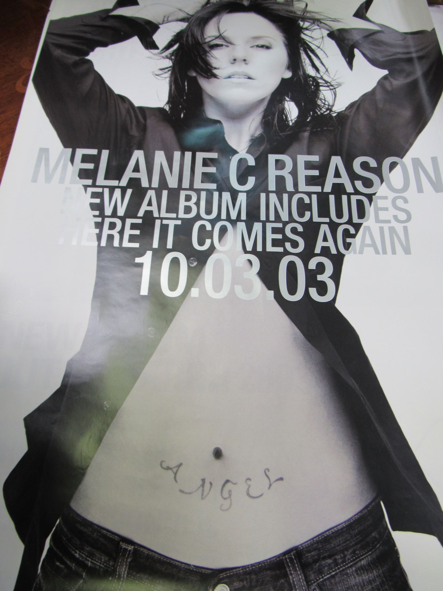 7 pop music posters including 3 Danni Minogue signed; 1 Danni Minogue not signed; Mel C not - Image 2 of 3