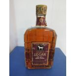 26 2/3fl.oz bottle of Laird O' Logan De Luxe Scotch whisky, 70 proof. Estimate £20-40.