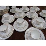 Large quantity of Duchess ""Ascot"" dinnerware. Approximately 120 pieces. Estimate £50-80.