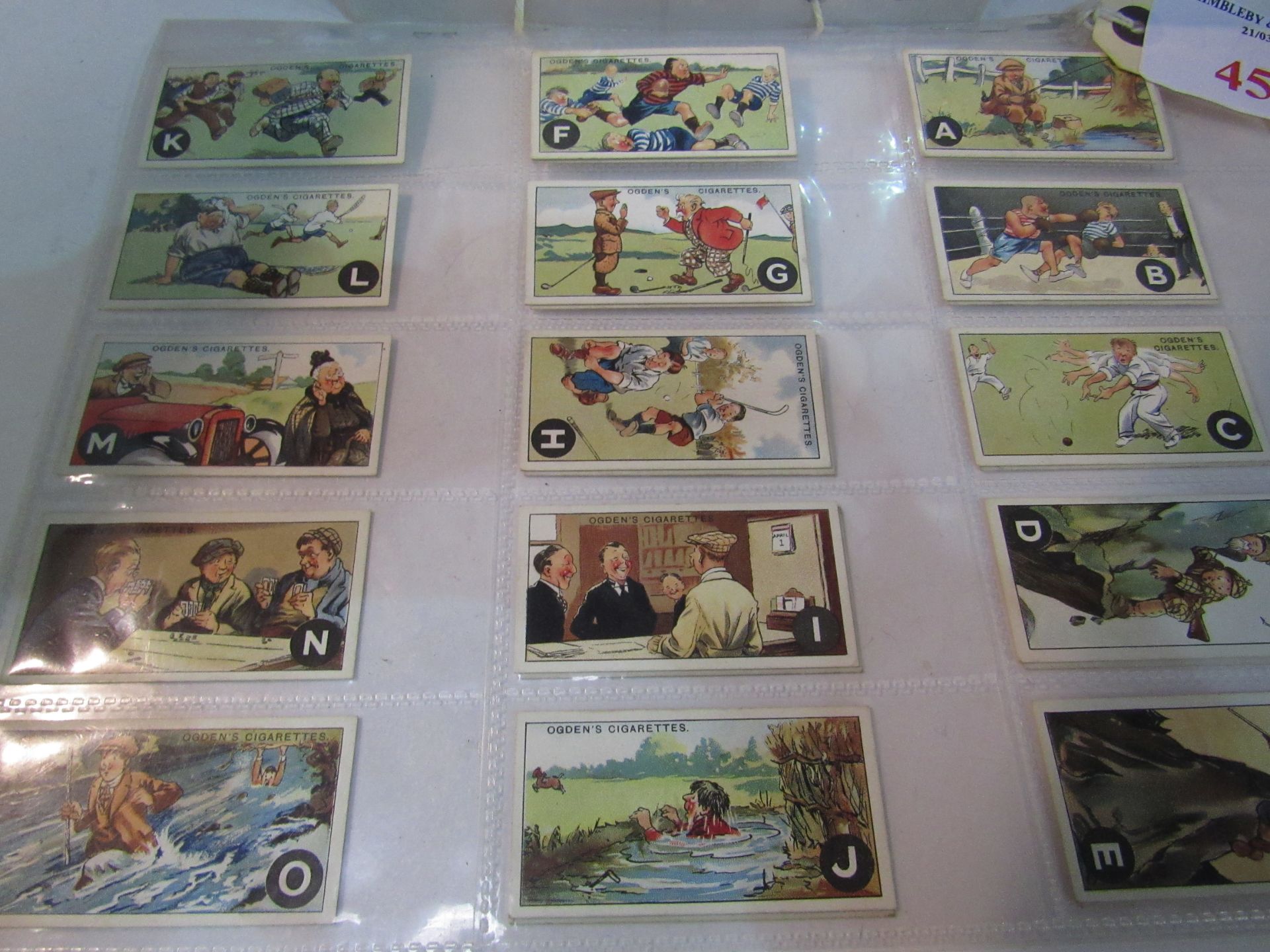 4 sets of cigarette cards; John Players, Coronation and Motor cars; Ogdens Sport and Bird eggs. - Image 2 of 2