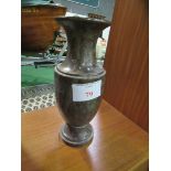 Marbled stoneware jar. Height 30cms. Estimate £20-30.