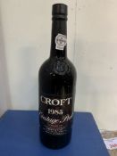 1985 Croft Vintage Port. Estimate £30-50.