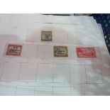 Commonwealth Stamps, 100's on pages (mint and used high value). Estimate £50-55.