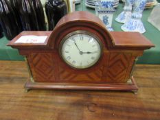 French mantel clock. Estimate £10-20.