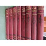 8 volumes of ""The War Illustrated"" published by Hammerton. Estimate £10-20.