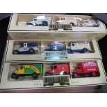 3 no boxes and 3 boxed Days Gone die-cast vehicles.