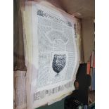 Quantity of commemorative newspapers mainly 1920's and 1930's. Estimate £10-20.