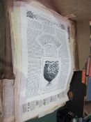 Quantity of commemorative newspapers mainly 1920's and 1930's. Estimate £10-20.