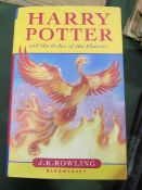 3 Harry Potter 1st editions ""Order of the Phoenix""; ""Deathly Hallows""; ""Half Blood Prince"" and