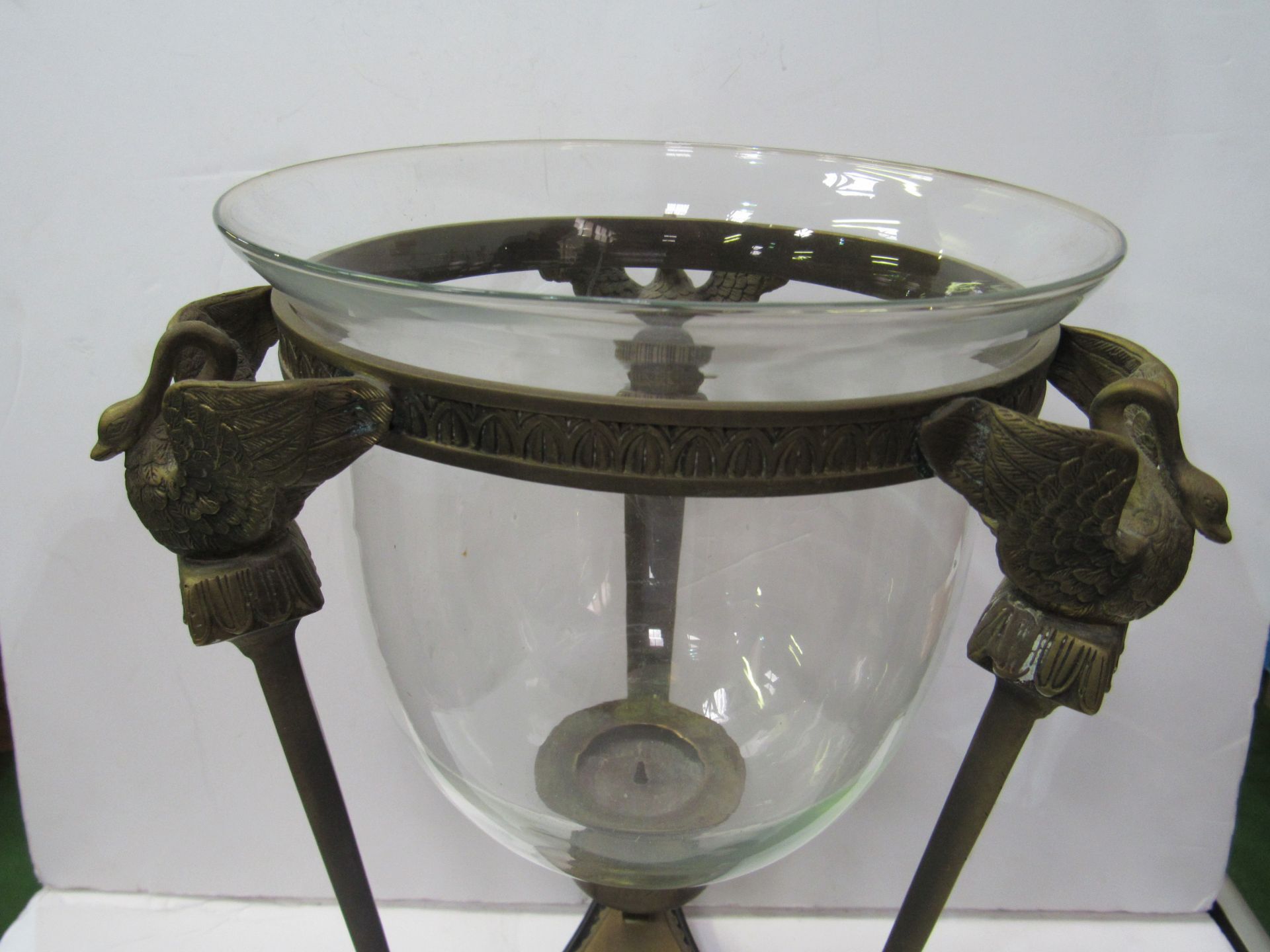French style candle lamp, height 37cms. Estimate £80-120. - Image 2 of 2