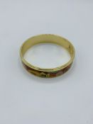 Frey Wille bangle, diameter 7cms. Estimate £80-100.