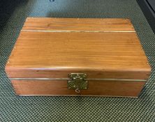 Rare Louis Vuitton toolbox originally fitted to the running board of a vintage car. Wood with