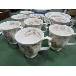 Royal Doulton Merry Midwinter from the Bramley Hedge gift collection, 8 tea plates, 3 saucers and