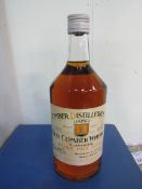 26 2/3fl.oz bottle of Old Comber Whiskey ""Guaranteed Pure Pot Still"" Irish Whiskey, 70 proof.