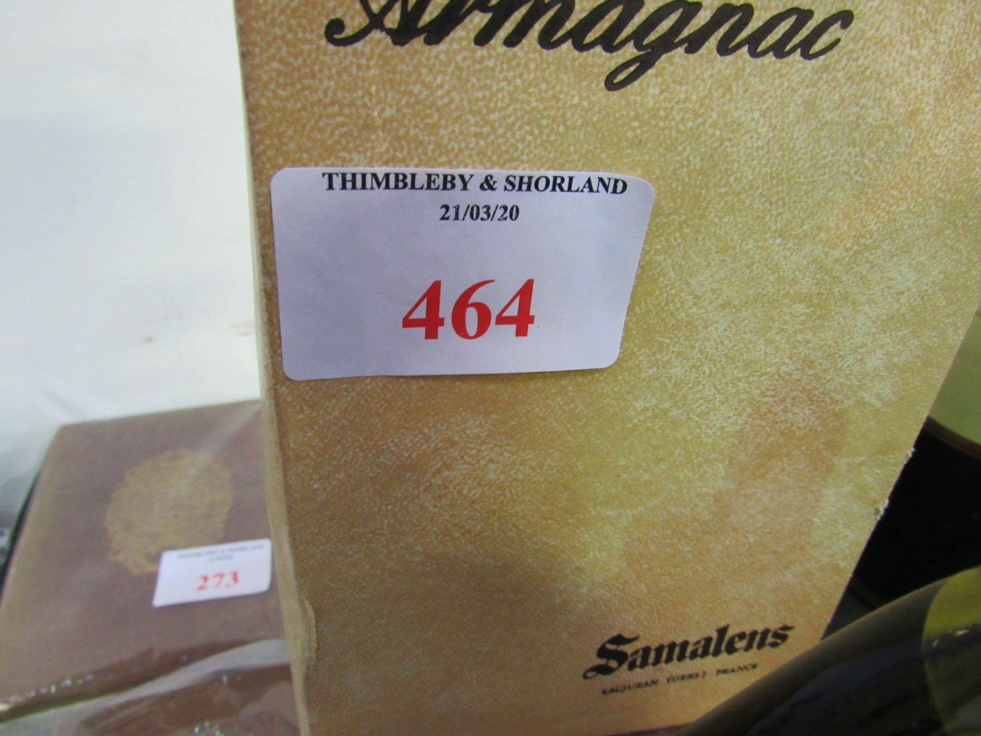 Vintage ""Samalens"" 1955 France, Bas-Armagnac, in original box. Estimate £100-150. - Image 2 of 2