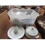 Quantity of Crown Ming dinner ware and other china.