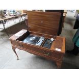 Dynatron record player, 97 x 42 x 65cms.