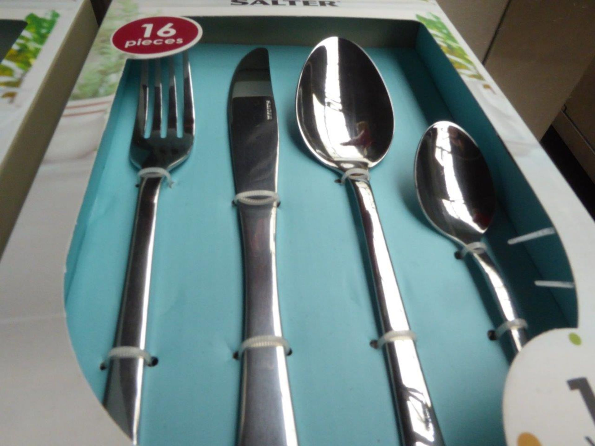 Salter 16 Piece Cutlery Set.