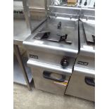 Lincat 2 basket gas fryer.