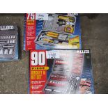 New 90-piece tool set plus 75-piece tool set.