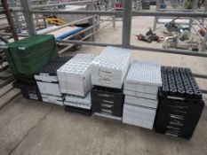 Large quantity of plastic seed trays.