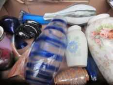 4 boxes of assorted china ware and collection of tobacco pipes.