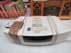 Bose wave Radio/CD player and remote, model AWRC3P.