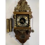 Zaandam Dutch wall clock