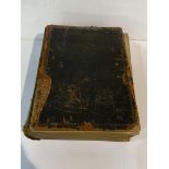 Large Victorian Family Bible