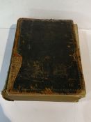 Large Victorian Family Bible