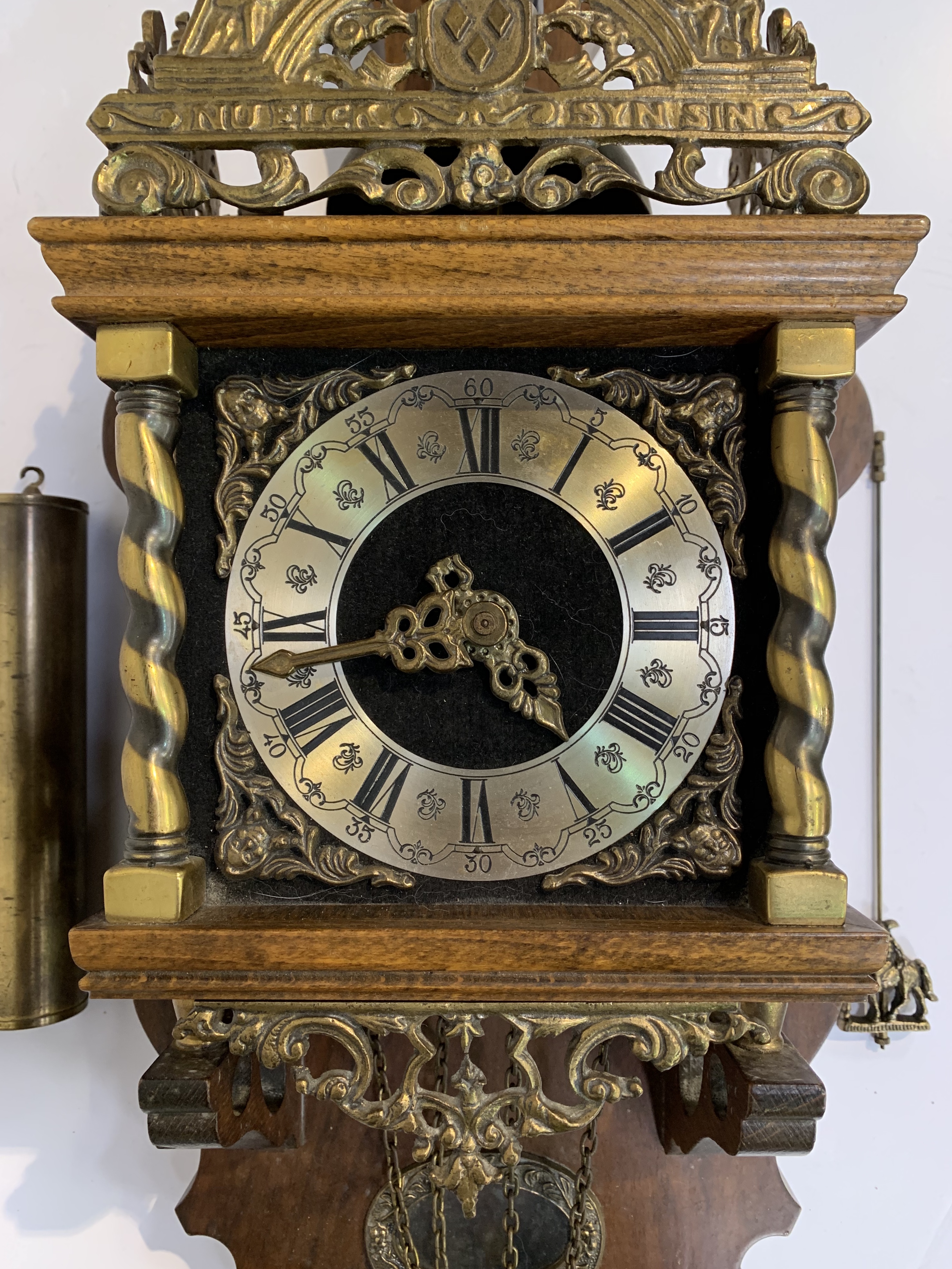 Zaandam Dutch wall clock - Image 3 of 4