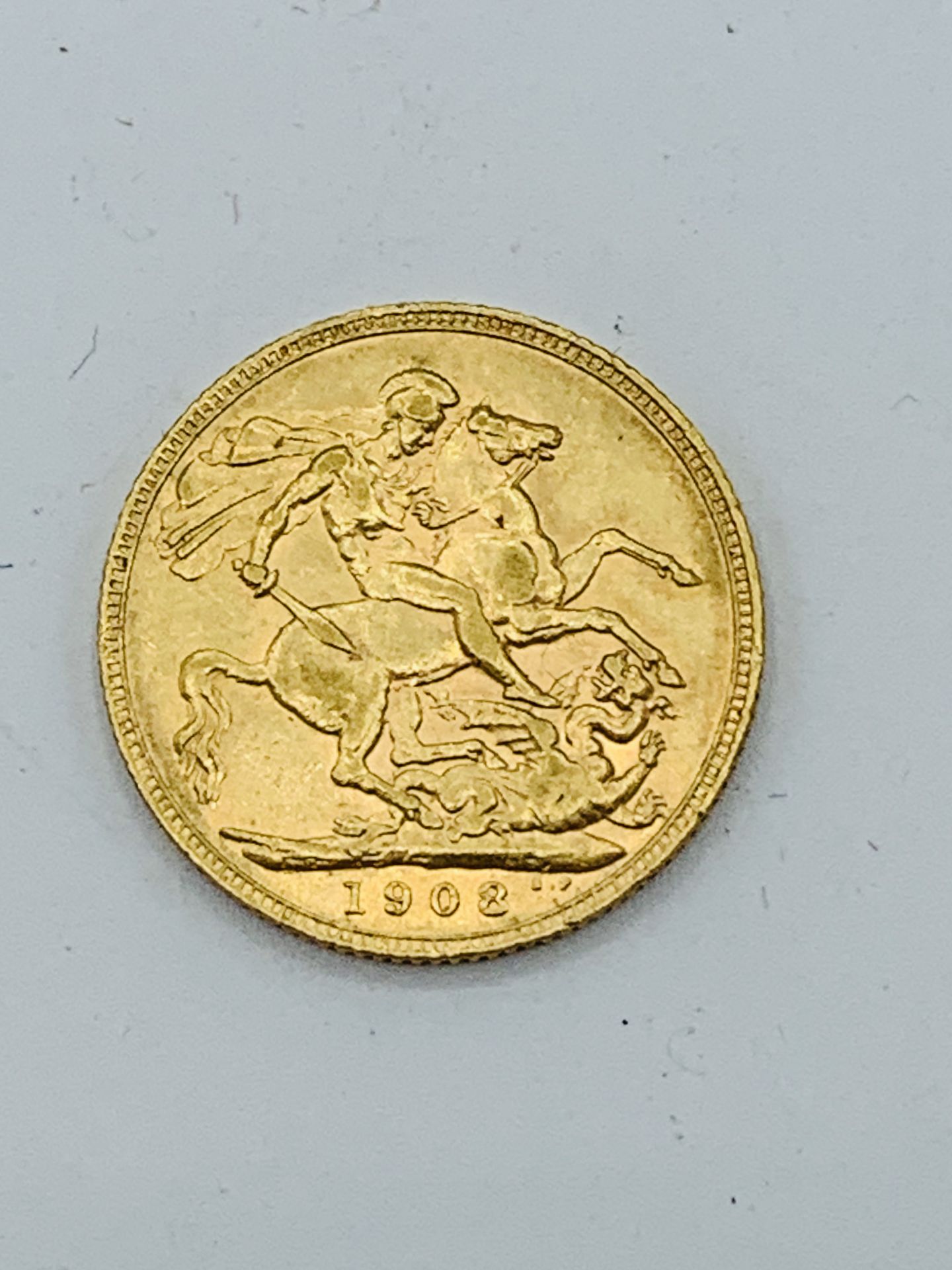 1908 Sovereign - Image 2 of 2