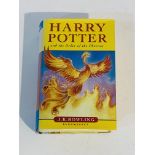 Rowling J K: Harry Potter and The Order of The Phoenix, 1st Edition